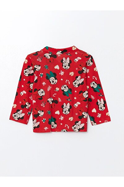 LC Waikiki LCW baby Minnie Mouse Baskılı Kız Bebek Pijama Takım