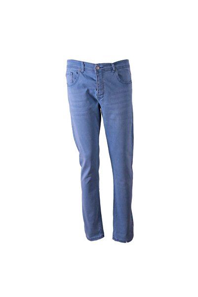 trender Μπλε ανδρικό τζιν παντελόνι