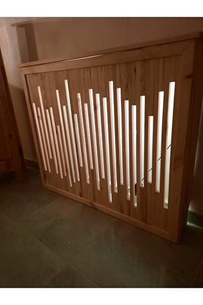 handwood Ahşap Petek Önü Kapama Dresuar Led Işıklı Petek Kaplama