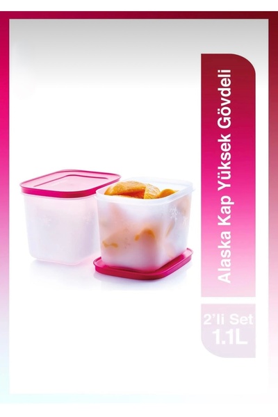 Plus مجموعة ألاسكا - مجموعة من قطعتين سعة 1.1 لتر / وعاء تجميد عميق - وعاء تبريد