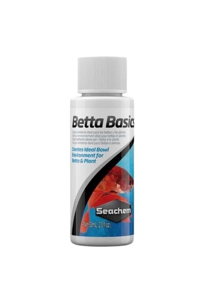 Seachem Betta Basics 60 ml Su Düzenleyici