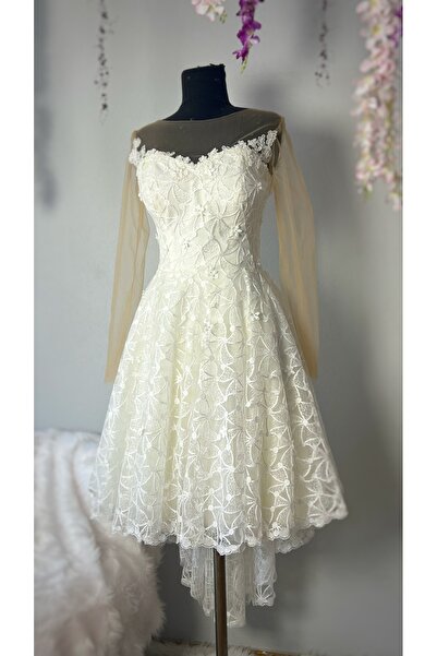 MEDUSA Florence After Koleksiyonu Eira Midi Dantel Abiye – Nişan, Davet & Midi