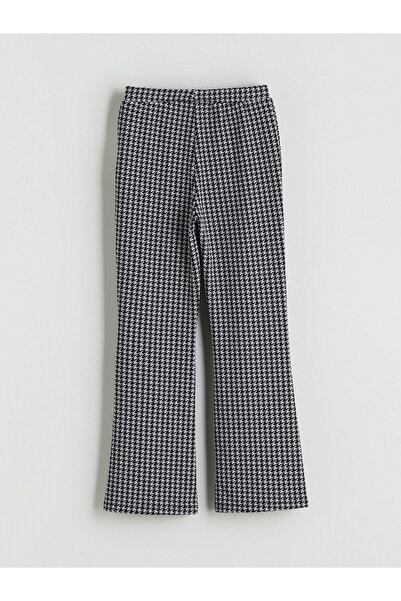 LC Waikiki Mixed Elastic Waist Girls' Long Leggings