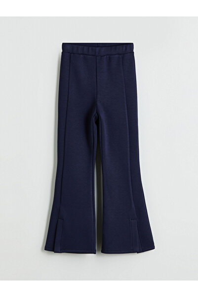 LC Waikiki Beli Lastikli İspanyol Paça Kız Çocuk Tayt