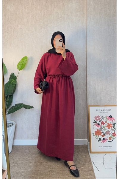 Moda Lippa Cherry Rotten Muslin Skirt Loose Set