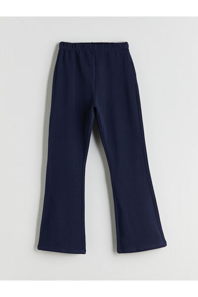 LC Waikiki Peak Yeni Sezon Beli Lastikli İspanyol Paça Kız Çocuk Tayt