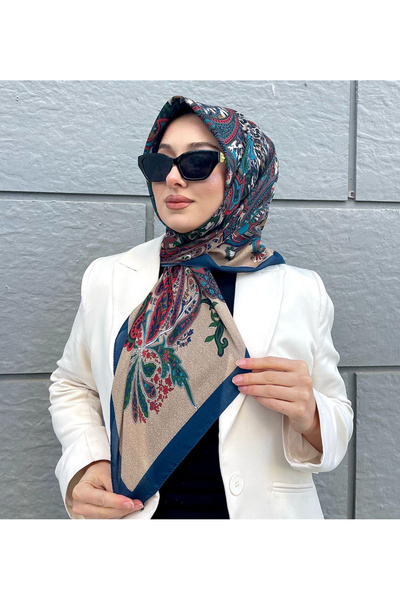 eyandis Νέας σεζόν έθνικ μοτίβο από μαλακό βαμβάκι, άνετο και κομψό κασκόλ