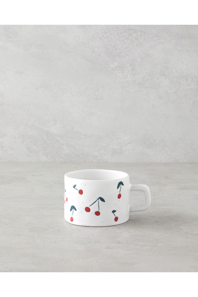 English Home كوب شيري جاردن ستونوير 320 مل أحمر