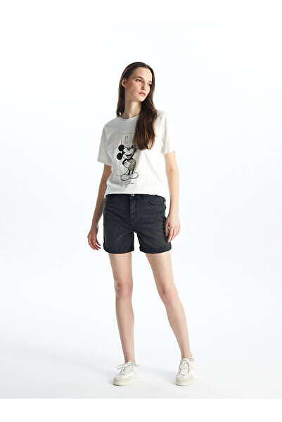 LC Waikiki Lcw Jeans Bermuda Fit Women's Jean Shorts