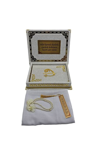 AGH Değerli Hediyeler Sandıklı Hediye Kuranı Kerim Başörtü Tesbih Bohça Çeyiz...