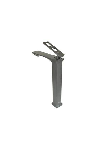 Miller Long Sink Mixer Dark Gray