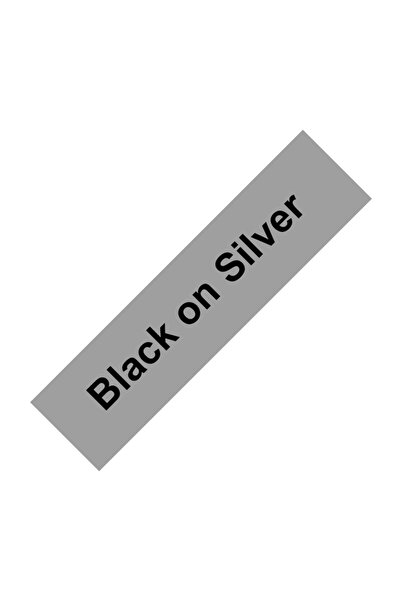 Choice22 شريط مغلف tze231 tze241 tze251 tz221 tze أسود على فضي مقاس 12 مم، 6/9/12/18/24 مم، متوافق مع B