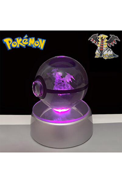 Choice1 Giratina Pokemon 3D Crystal POKE BALL Figure Toys Snivy Dragonair Blastoise Venusaur Milotic Raichu