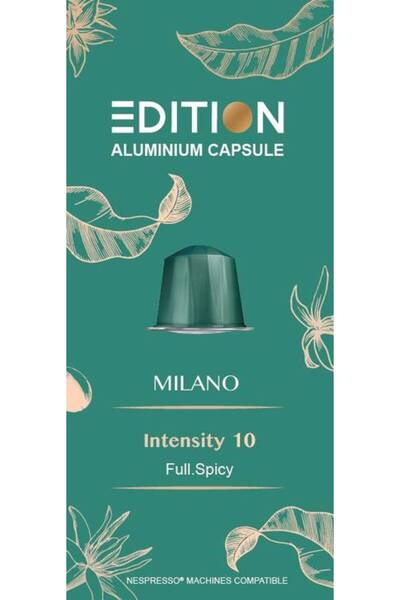 EDITION Milan Coffee Capsules Compatible with Nespresso Machines