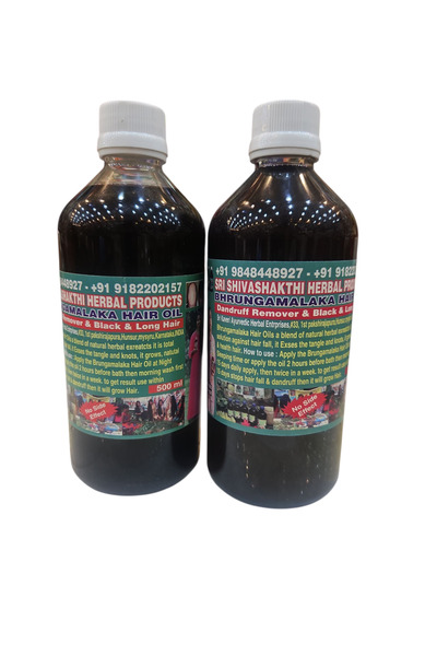 oil hair زيت اديفاسي الهندي 108 عشبة الاصلي 500 مل عبوتين