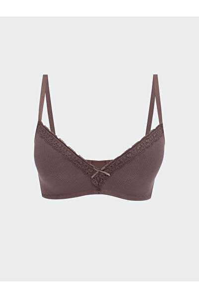 LC Waikiki Τριγωνικό σουτιέν με δαντέλα χωρίς επένδυση LCW DREAM