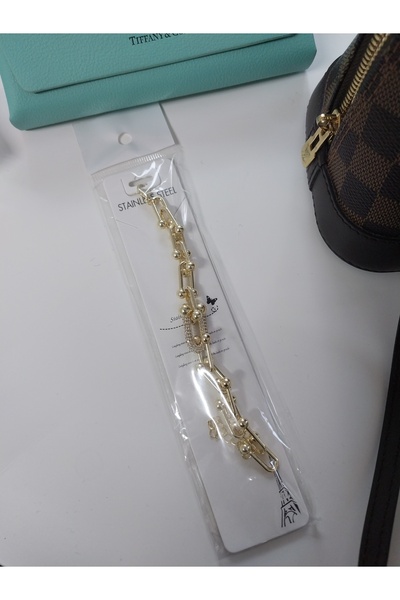 Bubbleatelier Çelik tinny gold bileklik