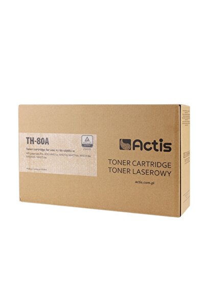 Actis Compatible toner cartridge CF280A for HP 80A black