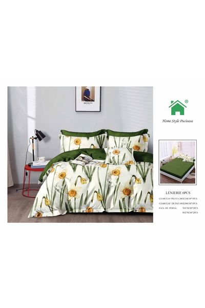 FIONNA.RO Finet Bed Linen With Elastic - Narcissus