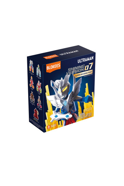 BLOKEES Ultraman Shining Version 07 Building Kit | Super Deciding Fight Action Figure Block Toy