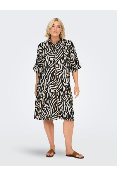 Only Carmakoma Kleid CARBERTE Langes Kleid