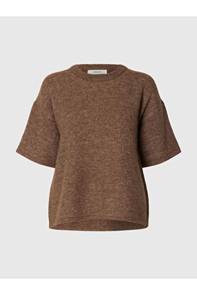 Selected Femme Strickpullover Wollmix