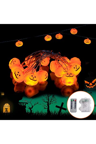 Fivelake Instalație de Halloween, 20 LED-uri, 8 moduri de iluminare, telecoma...