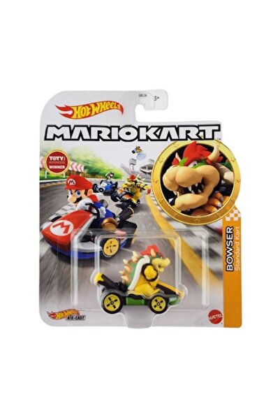 mattel Hot Wheels Mario Kart Bowser Standard Kart turnat sub presiune