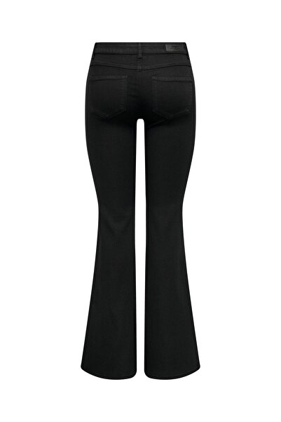 ONLY Schlaghosen-Jeans ONLHELLA Niedrige Taille Retro-Fit, ausgestellt Jeans