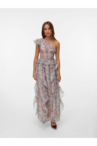 Vero Moda Kleid VMSABRINA Langes Kleid