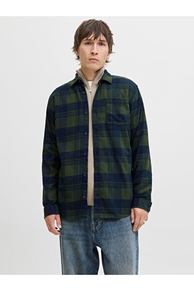 Jack & Jones Καρό Πουκάμισο Κανονικής Εφαρμογής Καρό Πουκάμισο