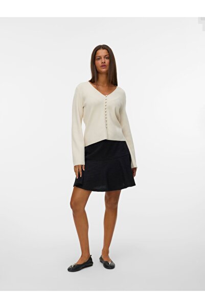 Vero Moda Rock AWJUSTI Hohe Taille Kurzer Rock