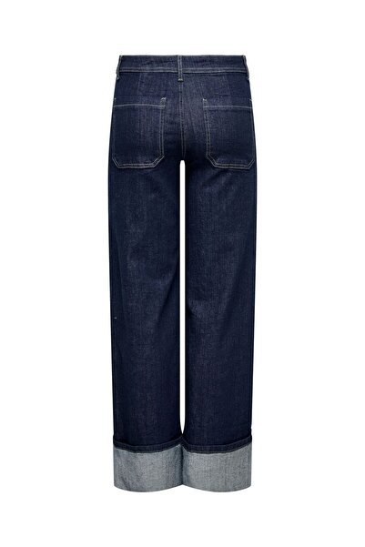 JDY Verjüngt JDYVANESSA Mittlere Taille Weiter Beinschnitt Jeans