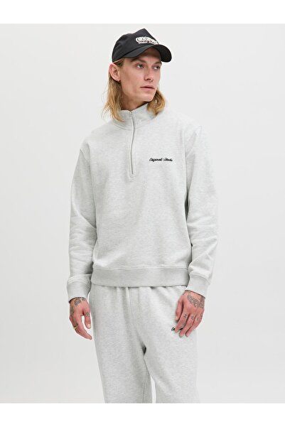 Jack & Jones Mikina s polovičním zipem