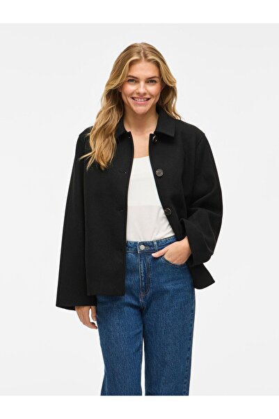 VILA Jacke VICLAUDIA Geknöpfte