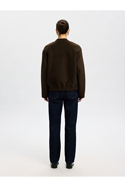 Selected Femme Bomberjacke Wollmix