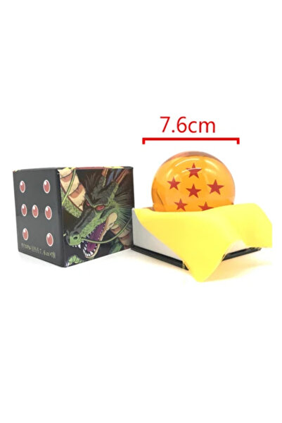 Choice5 NO BOX 6 7.6cm Dragon Ball Z Anime Figure Crystal Ball toy 1 2 3 4 5 6 7 Star Dragon Balls Desktop D