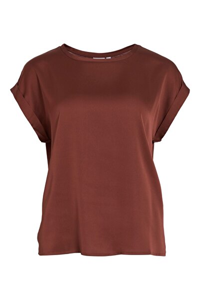 VILA Oberteil mit kurzen Ärmeln VIELLETTE