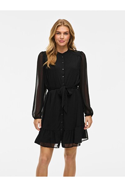 VILA Minikleid VIFALIA Langarm