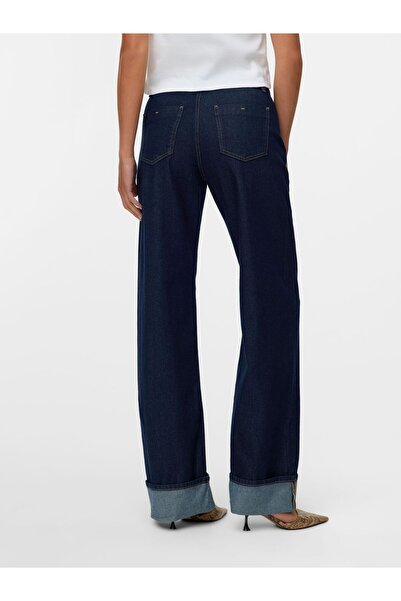 Something New Jeans SNRANCY Mid Rise Weiter Beinschnitt Jeans