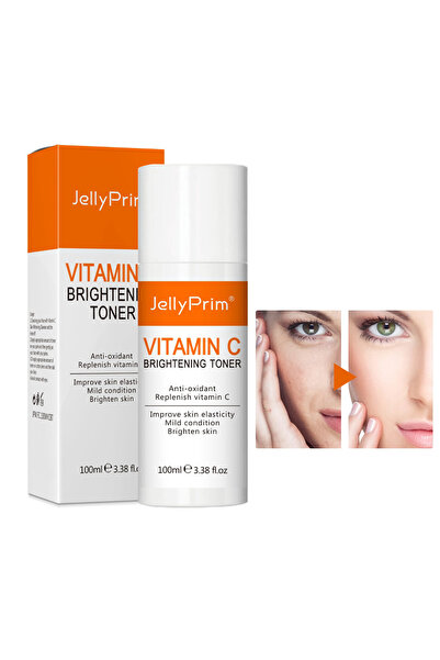 JoyPretty تونر VC لتفتيح البشرة، مضاد للأكسدة، مرطب، مهدئ، أساسي، 100 مل