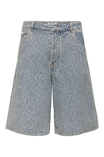 Only & Sons Bermuda Shorts ONSCARL Mittlere Taille Ballon Schnitt 5-Pocket-Shorts