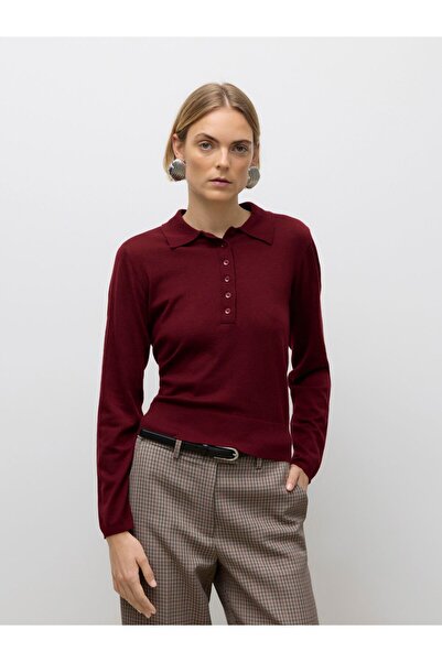 Vero Moda Polo AWSIKITA Gestricktes Poloshirt