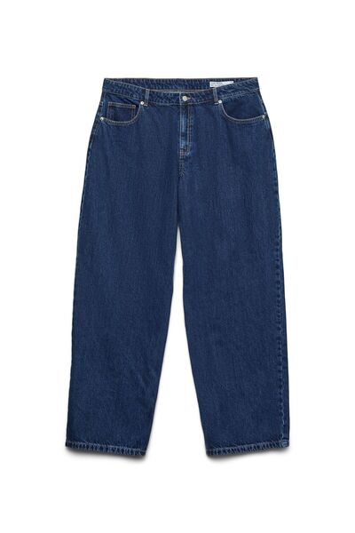 Veromoda Curve Mom Jeans VMCESTELLE Hohe Taille Barrel Fit Jeans