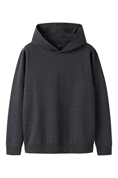 TWO SOON Unisex mikina s kapucí