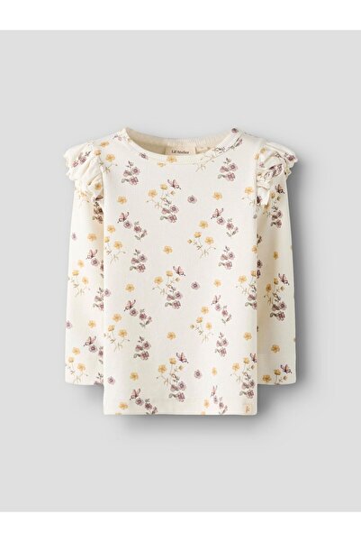 Lil' Atelier Oberteil mit langen Ärmeln Slim Fit