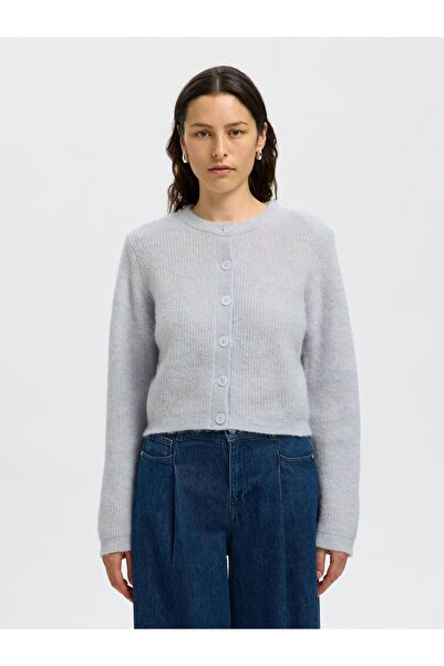 Selected Femme Strickjacke Wollmix