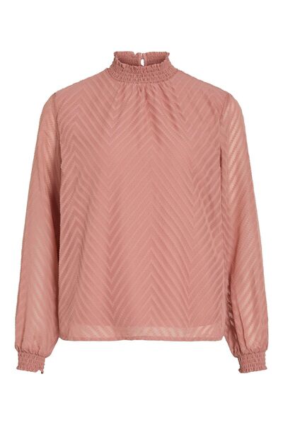 VILA Langarmbluse High Neck