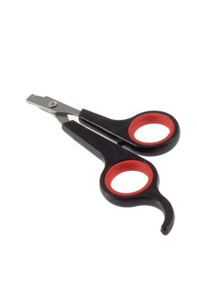 Choice1 11.5cm length Black-Red 12cm Dog Cat Claw Toe Tool Rabbit Toenail Pet Nail Scissor Trimmer Clipper G