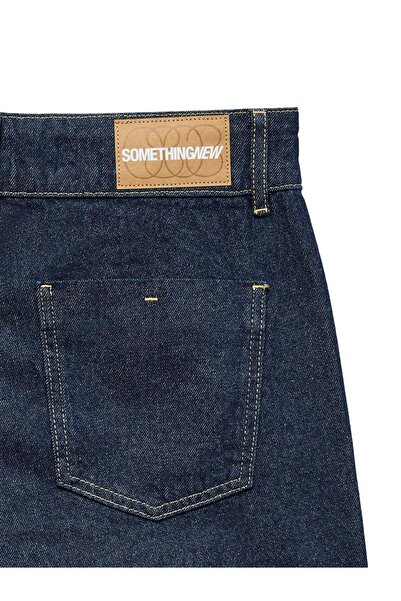 Something New Jeans SNRANCY Mid Rise Weiter Beinschnitt Jeans